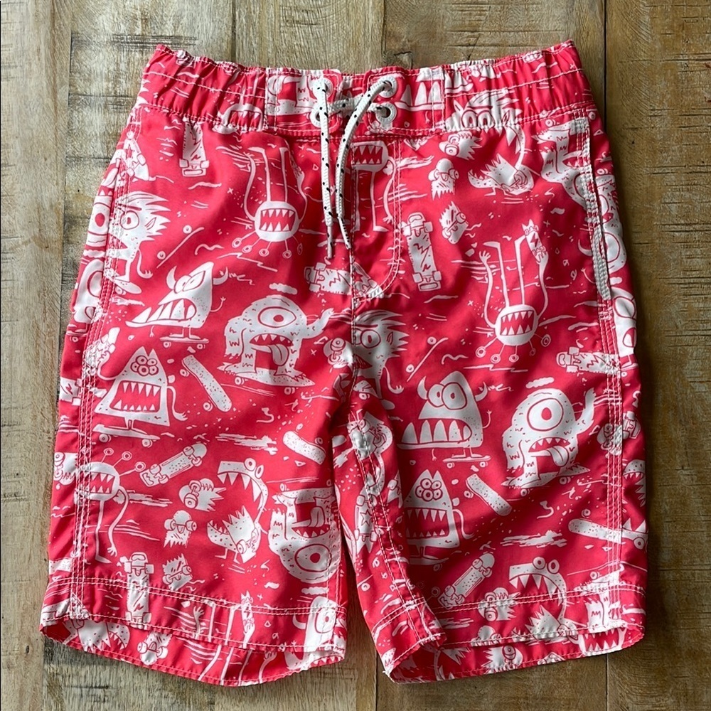 Gap Boys Monster Swim Trunks S(6/7)